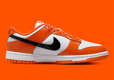 nike dunks orange herren|Nike orange and black dunks.